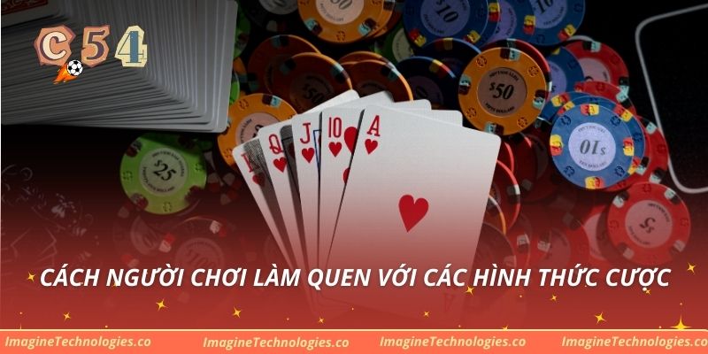 Cách người chơi làm quen với các hình thức cược